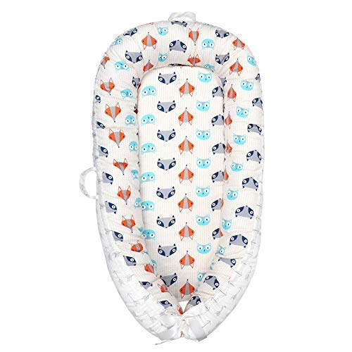 BAOWKQ Cama de bebé Plegable portátil de Newborn Baby Nest Apto for 0-18 Meses Cama de Viaje bebé, H GINOLEI (Color : I)