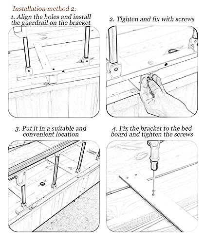 Barandilla de protección de Cama para Adultos Mayores, Plegable, manija de Asistencia para Adultos, barandilla de Cama para discapacitados, Barra de Parachoques de Agarre de Metal para hospit