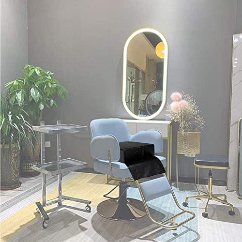 Beauty Salon Spa Equipment - Cojín para silla de peluquería, asiento elevador para niños, sillas altas, asiento auxiliar de aumento para bebé y niños, piel negra