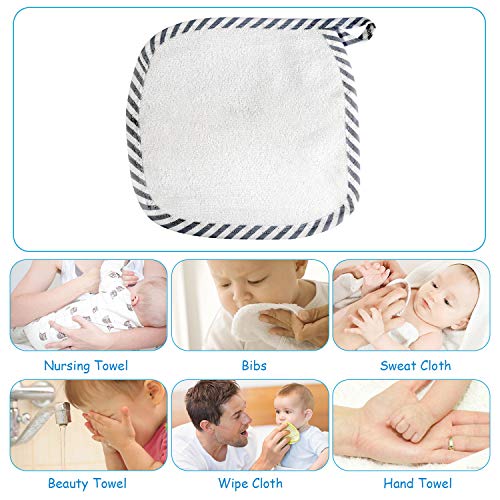 BelleStyle Toalla de Baño Bebé, Baby Toalla con Capucha, Capa de Baño Bebé Infantil, Toalla Bebe Recien Nacido, Ultra Suave Hipoalergénica de Bambú Orgánico Super Absorbente, Regalo Niños y Niñas