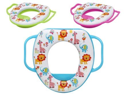 BigBuy Kids S1122143 - Reductor de WC para Bebe con Asas 116046