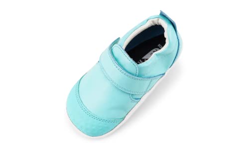 Bobux XP Go Trainer - Zapatillas Deportivas de bebés Bobux de Piel (Aqua, Numeric_19)