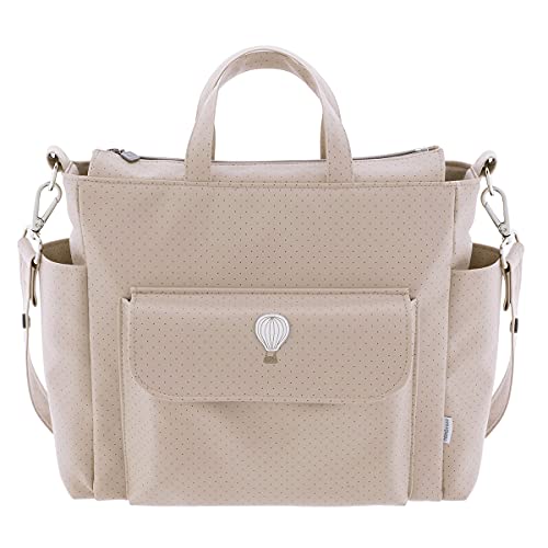 Bolso Maternal Pack Ale Camel 16X43X37 Cm