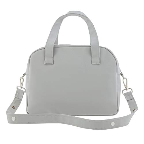 Bolso Maternal Prome Paris Gris 18x44x33 cm