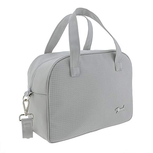 Bolso Maternal Prome Paris Gris 18x44x33 cm