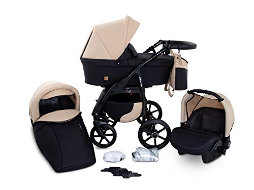 Boston Cochecito de Bebe 3in1 Combi Carrito SILLA de COCHE by GaGaDumi (B4 Nevada)