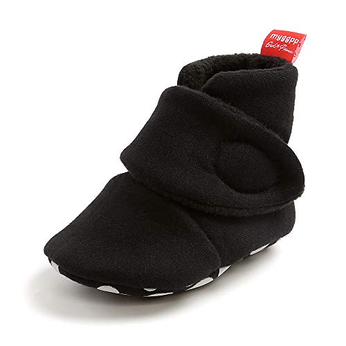 Botas para Bebés, TMEOG Botines de Lana para Bebés Recién Nacidos Zapatillas para Pequeños Primeros Pasos para Bebés y Niños Calcetines Cálidos de Invierno Zapatos