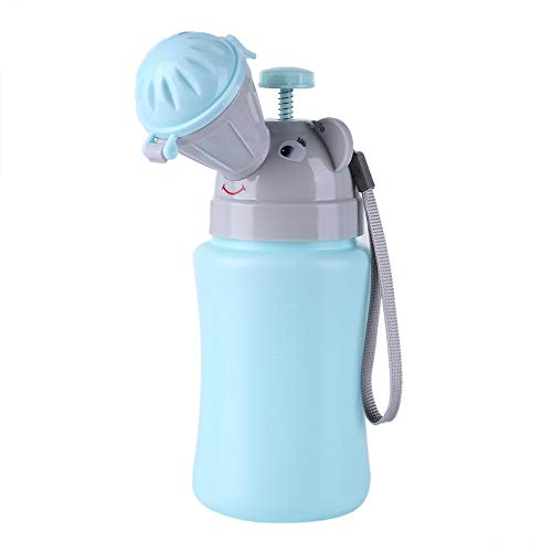 Botella De Orina Para Niños Portátil Para Niños Urinario Exterior Para Coche Para Niños Inodoro Higiénico Portátil Para Coche, Viajes, Fiesta Al Aire Libre Inodoro Móvil Para Urinario Portátil (Blue)