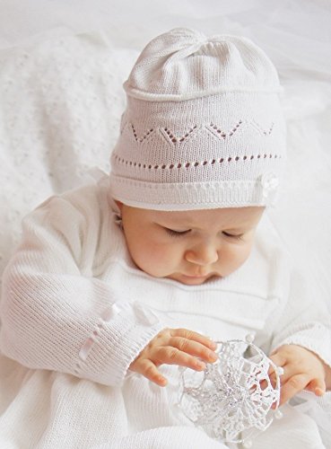 Boutique-Magique - Ropa de Bautizo - para bebé niña Blanco 18 Meses