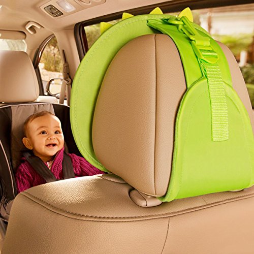 Brica by Munchkin Espejo de coche Baby In-Sight Swing, los animales se columpian para un viaje divertido