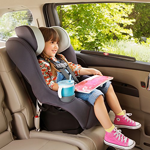 Brica by Munchkin Parasol de Coche Infantil Smart, máxima protección UVA y UVB, se enrolla y desenrolla automáticamente con la ventanilla del coche