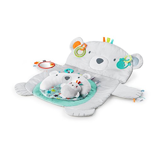 Bright Starts, Alfombra de juego Tummy Time, Oso