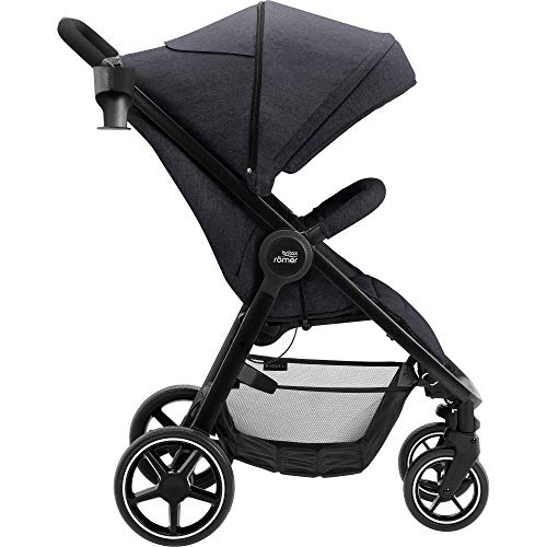 Britax Römer B-Agile M Cochecito Cochecito de bebé hasta 4 años (22 kg), Sombra Negra