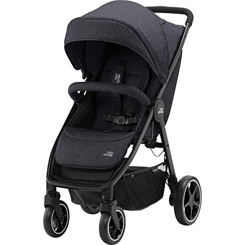 Britax Römer B-Agile M Cochecito Cochecito de bebé hasta 4 años (22 kg), Sombra Negra