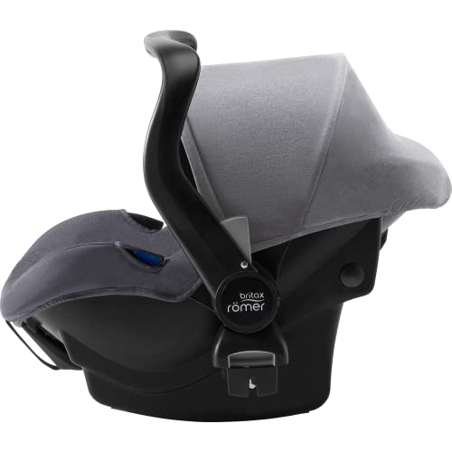 Britax Römer Portabebés PRIMO compatible con PRIMO BASE, desde el nacimiento hasta los 12/15 meses (13 kg) grupo 0+, Elephant Grey