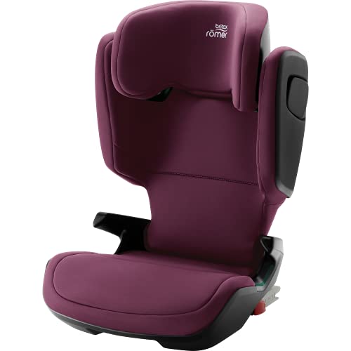 BRITAX RÖMER Silla Coche KIDFIX M i-SIZE, Evolutiva y Duradera con Sistema de Anclaje ISOFIX niño de 100 a 150 cm Grupo 2/3 de 3.5 a 12 años, Burgundy Red