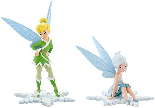 Bullyland Winterfee Winterfairy de Disney Set Tinkerbell y Periwinkle