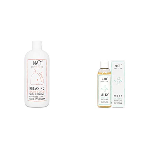 Bundle baby: Espuma de baño relajante y Aceite de bebé calmante