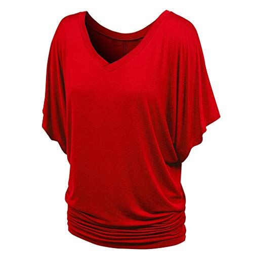 Camiseta para Mujer Extragrande - Moda Informal Camiseta Reductora Camisetas Joven Mujer Reductoras Adelgazantes Top Mujer Fiesta Camisetas para Verano Al Aire Libre