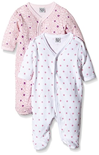 Care 4136 Pijama Mono, Lightrose (500), 56, Pack de 2