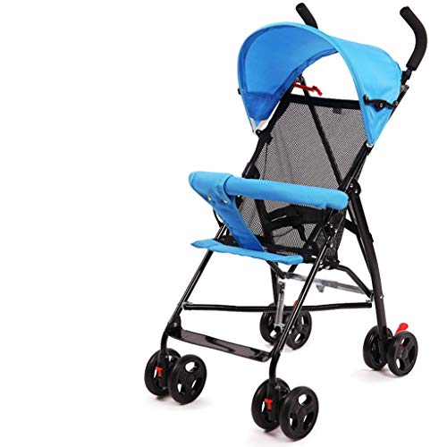 Carritos y sillas de Paseo El Cochecito de bebé Puede Sentarse reclinado Ultra Ligero portátil Plegable Simple Paraguas niño bebé niño Cochecito Verano Bebé Sillas de Paseo