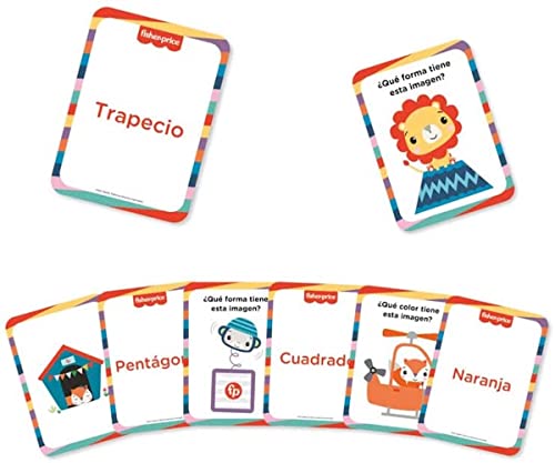 Cayro - Tarjetas Formas y Colores - Tarjetas de aprendizaje infantil - Juguetes infantiles - Juegos infantiles educativos