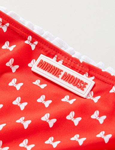 CERDÁ LIFE'S LITTLE MOMENTS Braguitas Bañador Bebe Niña de Minnie Mouse-Licencia Oficial Disney, Rojo, 12 Meses para Bebés