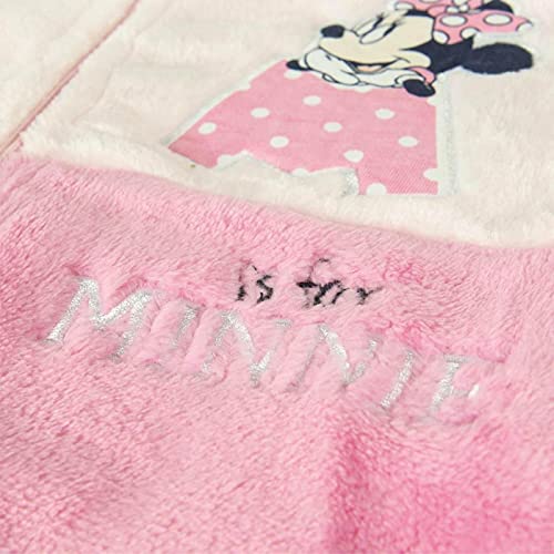 CERDÁ LIFE'S LITTLE MOMENTS Pijama Dormilón Coral Minnie Conjuntos, Rosa (Rosa C07), 12m para Bebés