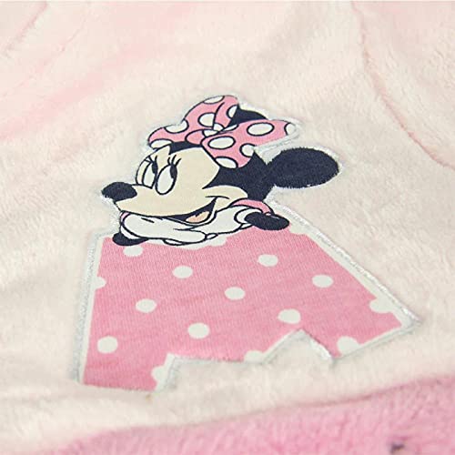 CERDÁ LIFE'S LITTLE MOMENTS Pijama Dormilón Coral Minnie Conjuntos, Rosa (Rosa C07), 12m para Bebés