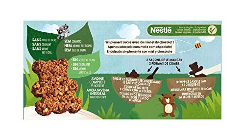 Cereales Nestlé NAT Ositos Chocolate 192g - Pack de 6