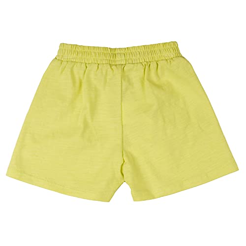 Charanga GISTOSA Pantalones Cortos Informales, Amarillo, 9-12 Unisex bebé