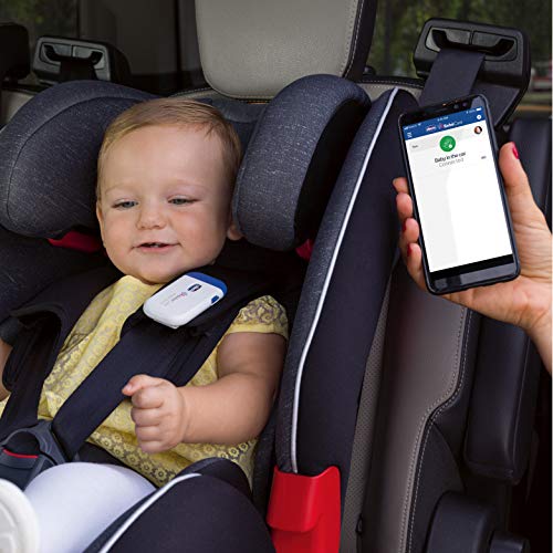 Chicco Bebècare Easy-Tech Sistema Universal Antiabandono para Silla de Coche para Bebé, con App Bluetooth, 3 Niveles de Alarma, Alarmas Inteligente - Blanco/Azul