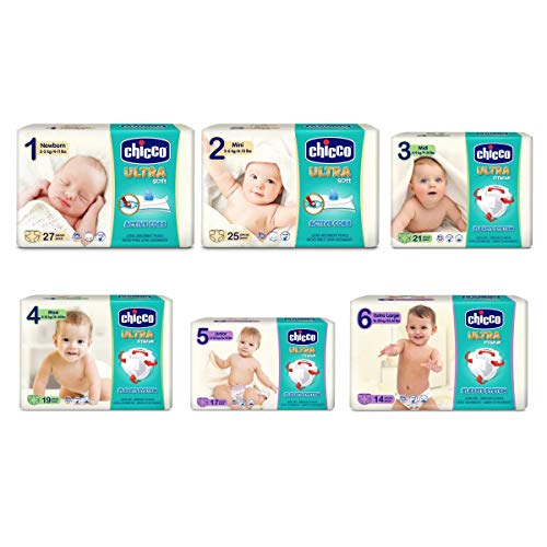 Chicco Chicco Ultra Fit&Fun - Pack 21 pañales ultra absorbentes, Talla 3, 4-9 kg (Midi) 21 ud - Pañales Maxi 4-9 kg 21 ud