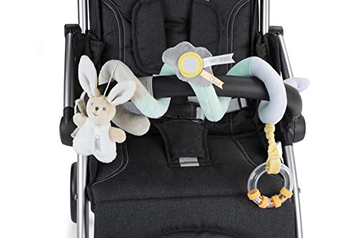 Chicco Sweet Stroller , Juguete Para Cochecito o Carrito De Paseo, Ideal Para Colocar en Barra De Seguridad De Silla De Paseo, Colores Pastel, Muñecos Dou Dou