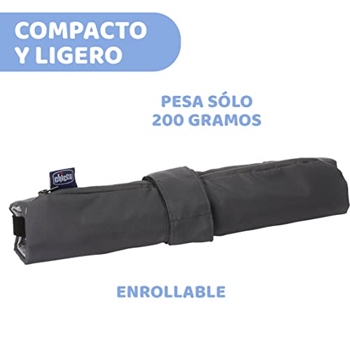 Chicco Wrappy Asiento de Seguridad para Silla de Niños para Comer, Desde 6 Meses, Trona de Viaje Portátil y Ligera para Bebés, Súper Compacto y Plegable, Gris