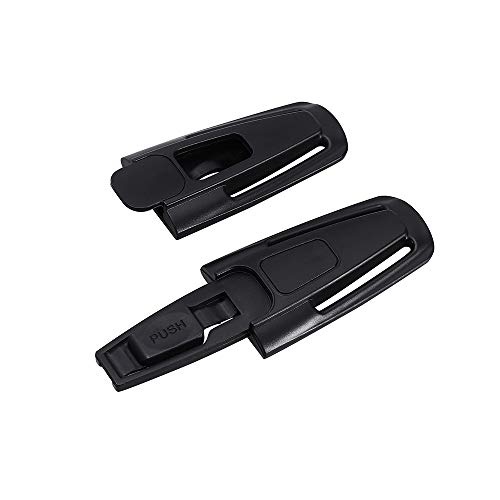 Cinturón de seguridad para el asiento del coche con clip para cinturón de seguridad y clip para cinturón de seguridad universal para niños (5 unidades)