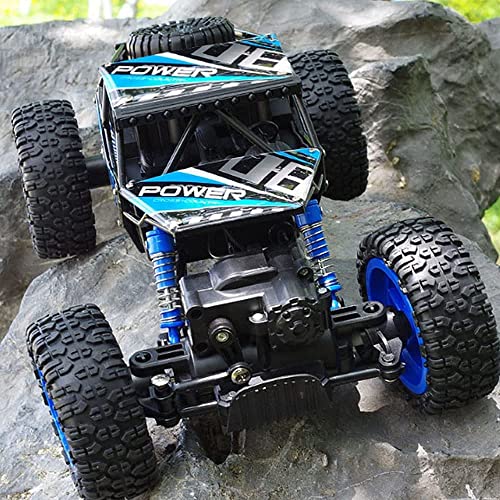 Coche de Control Remoto 2.4Ghz Coches RC Potentes Todo Terreno RC Rock Crawler Coches eléctricos de Control de Radio Off Road RC Monster Trucks Juguetes para niños Niños Niñas