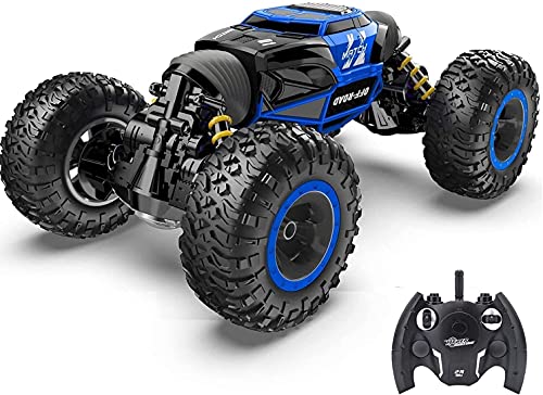 Coche De Control Remoto De Alta Velocidad 2.4Ghz 4WD Eléctrico Off-road Control Remoto Coche De Escalada Coche De Control Remoto Coche De Juguete Para Niños Todo Terreno Bigfoot Monster Truck Coche Im