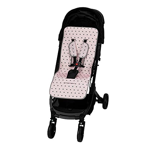 Colchoneta Silla Paseo Universal Transpirable verano,Cojín Silla de Paseo para el Cochecito y Asiento de Carro (07)