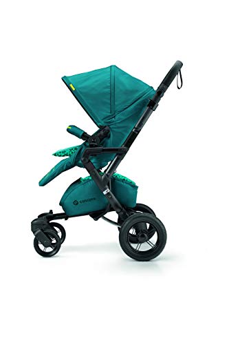 Concord Neo Silla de Paseo, 4 Ruedas con Suspensión, Chasis Aluminio, para Niños a partir de 6 Meses, Color Scuba Green