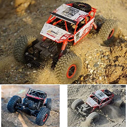 Control de Radio de 2,4 GHz, camión Monstruo de Control Remoto 4WD, Coche Todoterreno, Big Foot, Todo Terreno, vehículo de Carreras RC, Juguete para niños y Adultos