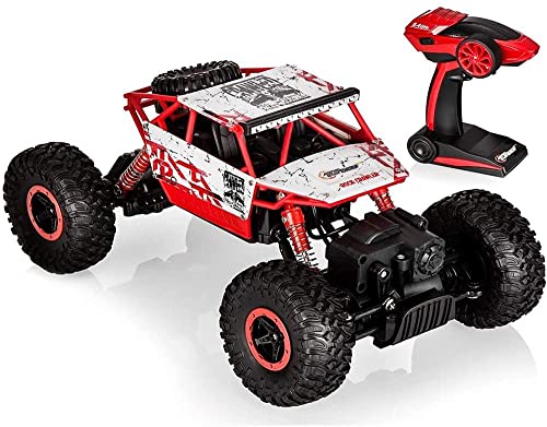 Control de Radio de 2,4 GHz, camión Monstruo de Control Remoto 4WD, Coche Todoterreno, Big Foot, Todo Terreno, vehículo de Carreras RC, Juguete para niños y Adultos