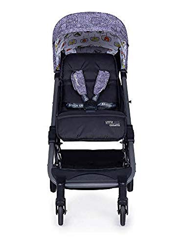 Cosatto UWU Mix Pushchair – Essential, Compact City Stroller | Suitable from Birth to Toddler, Easy Fold, Pull Along Handle (Dawn Chorus)