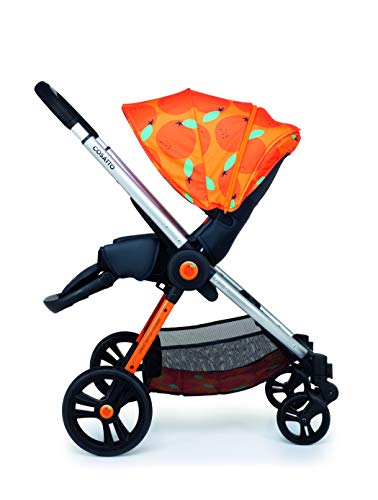 Cosatto Wowee - Silla de paseo para chasis y asiento, ligero y compacto, So Orangey