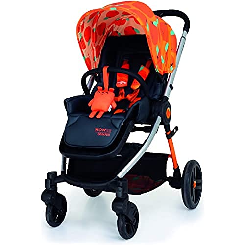 Cosatto Wowee - Silla de paseo para chasis y asiento, ligero y compacto, So Orangey