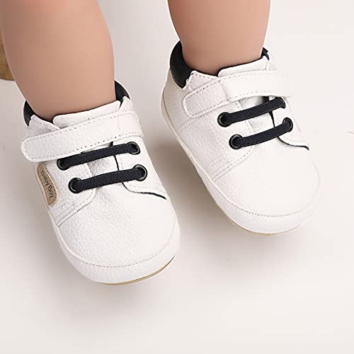 CTMD Zapatos para Niños Pequeños Moda Infantil de Color Sólido Cuero Antideslizante Sandalias de Suela Blanda Resistentes al Desgaste Niña Bebé Recién Nacido Otoño Invierno Colegio