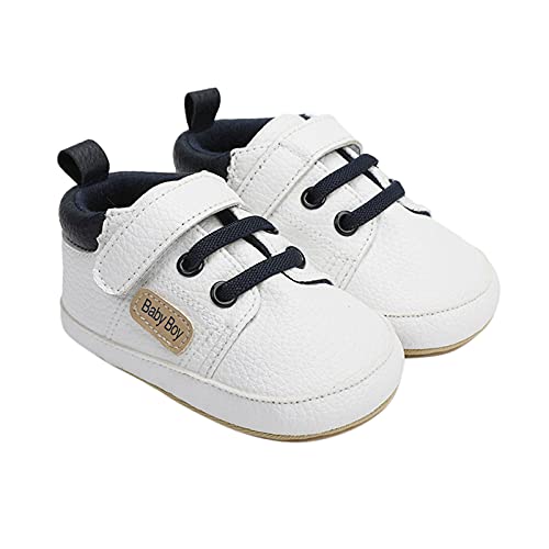 CTMD Zapatos para Niños Pequeños Moda Infantil de Color Sólido Cuero Antideslizante Sandalias de Suela Blanda Resistentes al Desgaste Niña Bebé Recién Nacido Otoño Invierno Colegio