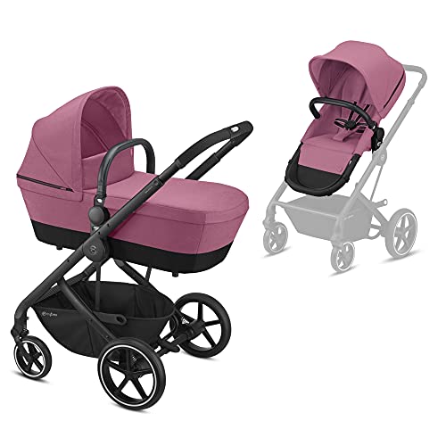 Cybex Gold Balios S 2-En-1, silla y capazo convertible Magnolia Pink