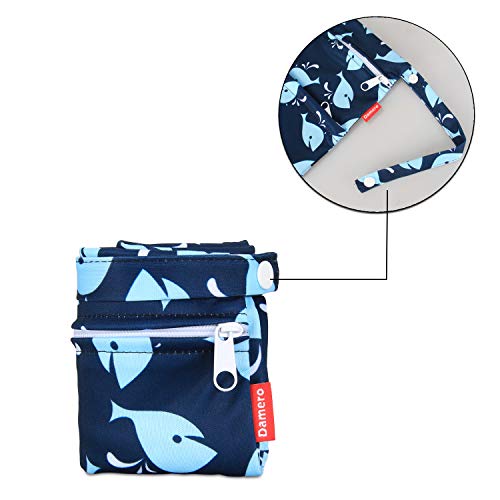 Damero 3 piezas Bolsa Pañales Impermeable, Bolsa para la Ropa de BebéImpermeable, Bolsa de Cambio de Pañal para Bebes para pañales, ropa sucia y más