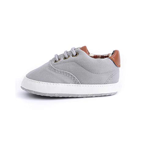 DEBAIJIA Shoes, Plataforma Bebé-Niños, Hl01 Dunkelgrau, 18 EU